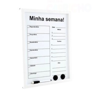 QUADRO PLANEJAMENTO SEMANAL MAGNETICO