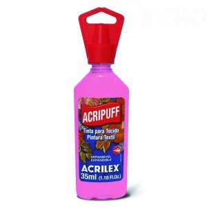 TINTA TECIDO ACRIPUFF 35ML ROSA