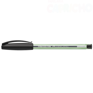 CANETA ESFEROGRAFICA TRILUX PONTA FINA PRETA