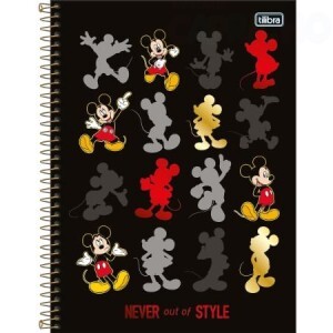 CADERNO 10 MATERIA MICKEY 160FOLHAS