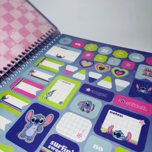 Caderno Stitch 10 Matérias Foroni – Papelaria Criativa Disney

