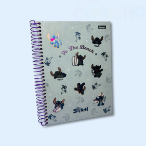 Caderno Escolar 10 Matérias Stitch – Capa 