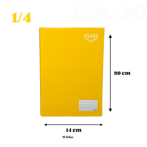 CADERNO BROCH 1/4 48FLS AM