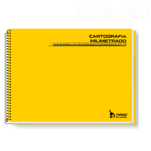CAD CART. MILIMETRADO AMARELO 48FLS