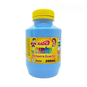 TINTA  GUACHE  ESCOLAR 250ML (AZ-CL)