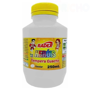 TINTA GUACHE 250 ML BCO