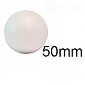 BOLA DE ISOPOR 50MM