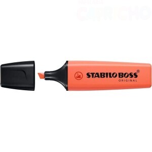 MARCA TEXTO STABILO BOSS CORAL